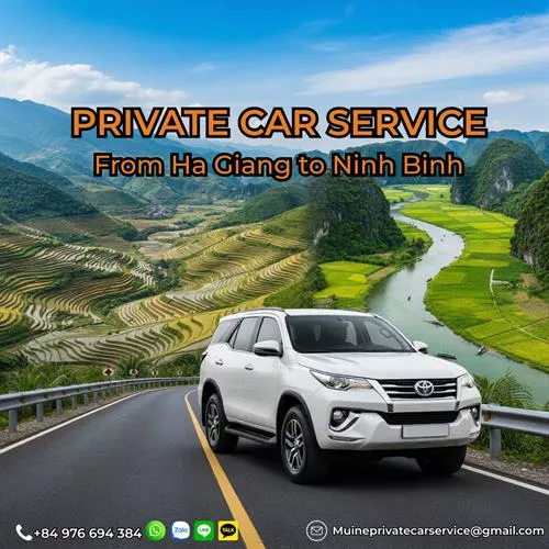 Ha Giang to Ninh Binh Private Car